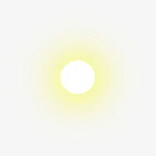 高清米黄色水墨光晕免抠