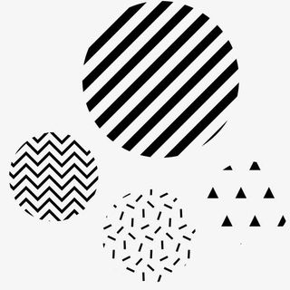 多种底纹图案插画免抠