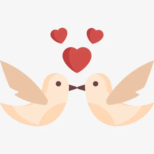 爱情鸟图标免抠