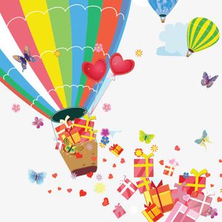 时尚节日元素免抠