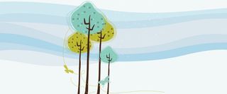 抽象风景插画背景高清