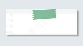 手绘白色纸张免抠