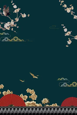 国风国潮中国风背景25高清复古中国风背景
