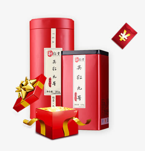 精品茶叶包装免抠
