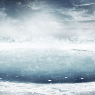 冰雪风景背景图高清