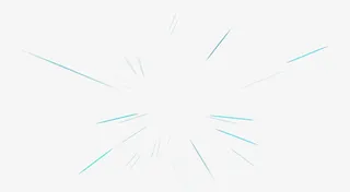 蓝色放射的光免抠