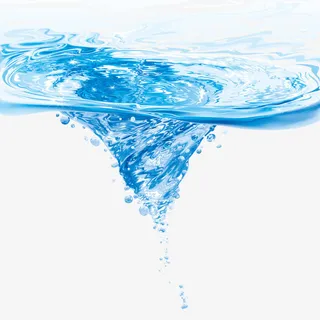 旋转的水纹设计矢量素材免抠