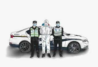 抗疫医生警察免抠