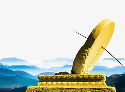 地产金色石墩免抠