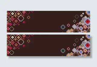 艺术横幅设计免抠