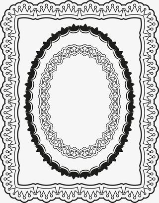 中式纹样图案免抠