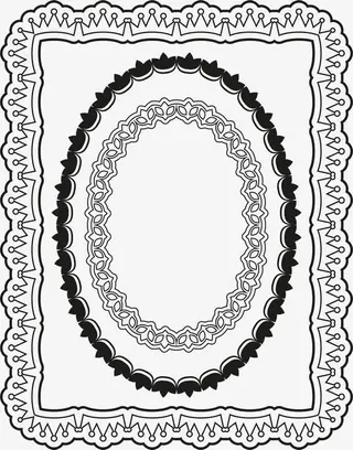 中式纹样图案免抠