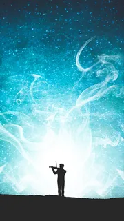 星空科技感音乐素材H5背景高清 星空科技感音乐素材H5背景高清