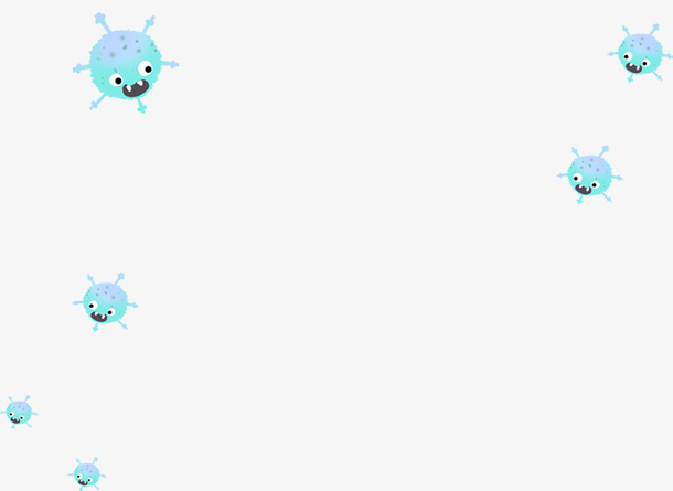 新冠状病毒细菌免扣元素免抠
