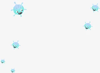 新冠状病毒细菌免扣元素免抠