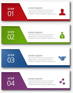 商务汇报信息图表免抠