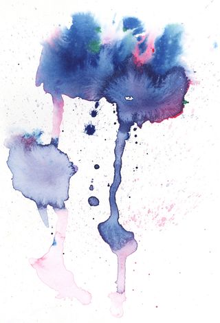 深蓝色渲染渐变海报背景高清