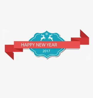 矢量2017圣诞免抠