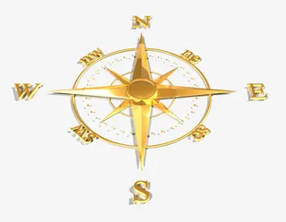高清指南针图片免抠