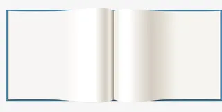 打开的书本免抠