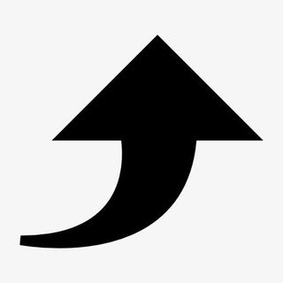 上升箭头符号图标免抠