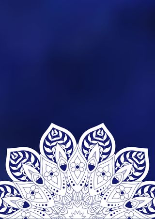 矢量蓝色中国风古风青花瓷背景高清