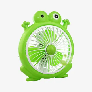 绿色迷你风扇免抠