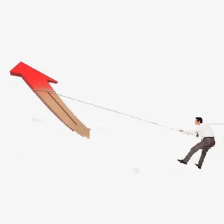 业绩上升的趋势免抠