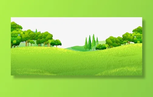 春天 绿地 绿树 大树 草地免抠背景卡通/手绘元素 春天 绿地 绿树 大树 草地免抠背景卡通/手绘元素