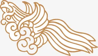 古典水纹免抠素材免抠