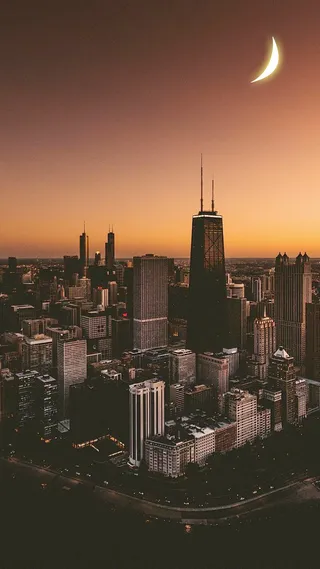 城市夜景背景高清