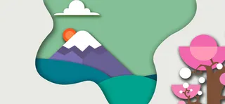 天猫手绘春天插画二十四节气立春海报banner背景高清