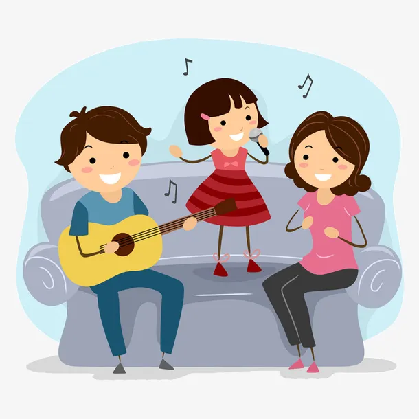 孩子唱歌给父母听免抠
