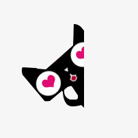 探出墙的天猫免抠