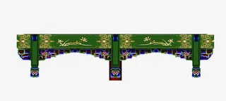 古代屋檐装饰免抠