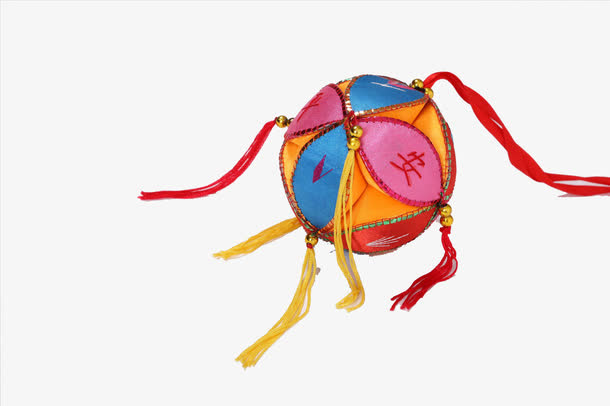 绣球儿童玩具球实物免抠