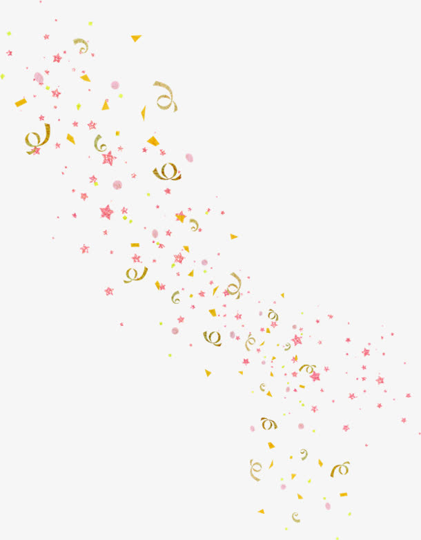 飘带底纹花纹免抠