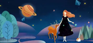 童趣护肤品背景高清