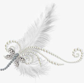 羽毛装饰物免抠