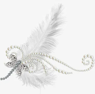 羽毛装饰物免抠