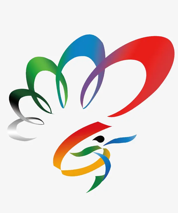 校园文化艺术节标志免抠