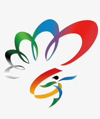 校园文化艺术节标志免抠