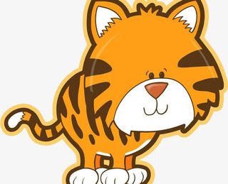 卡通老虎免抠