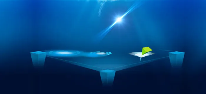 炫酷蓝色大气时尚淘宝海报背景免抠