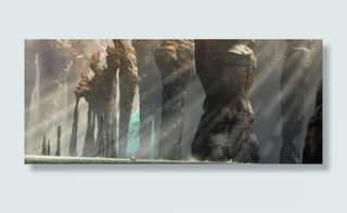 魔幻动画奇石异景免抠