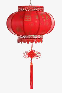 结婚灯笼免抠