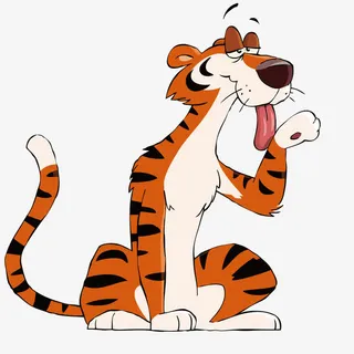 卡通老虎免抠