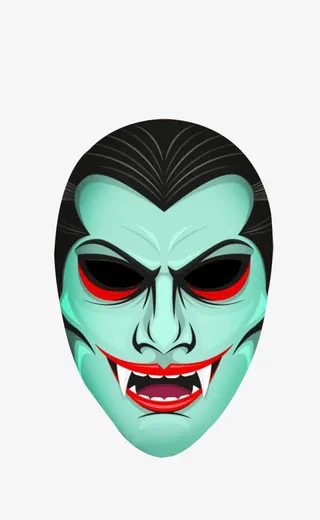 万圣节面具免抠