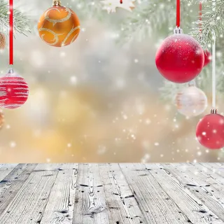 圣诞挂饰背景素材高清