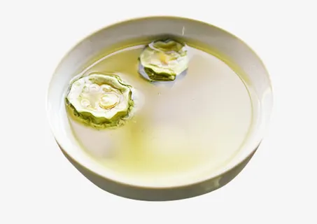 苦味花草茶免抠